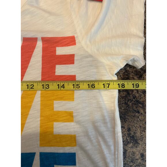 Chaser NEW Love Short Sleeve Burnout Tee XS - Picture 7 of 8